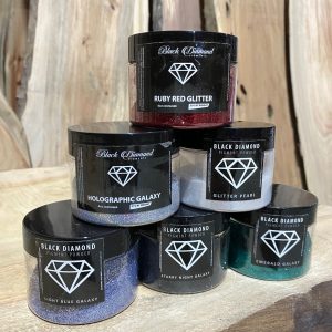 Black Diamond Glitter Pigment series